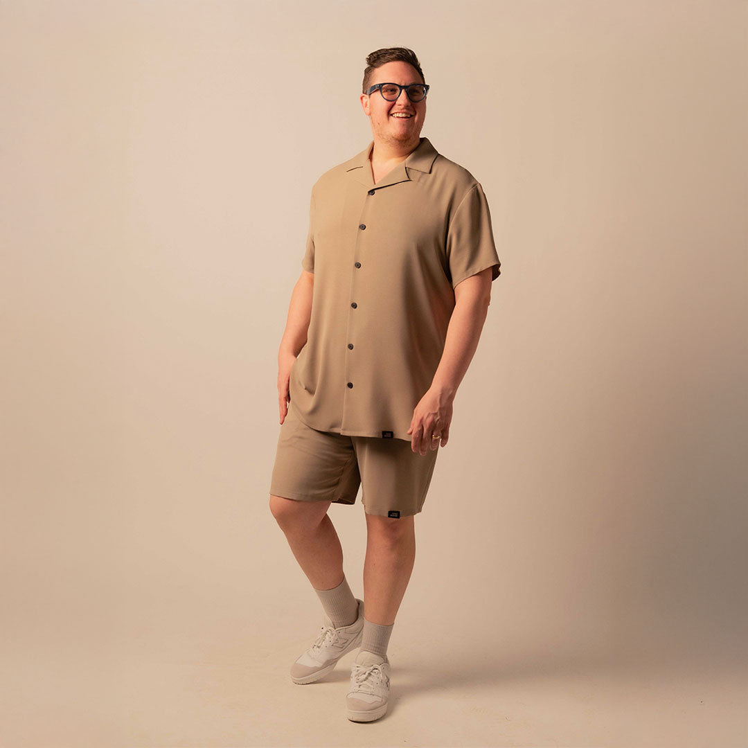 model-specs: Adam is 6'3 | 285 lbs | size 1