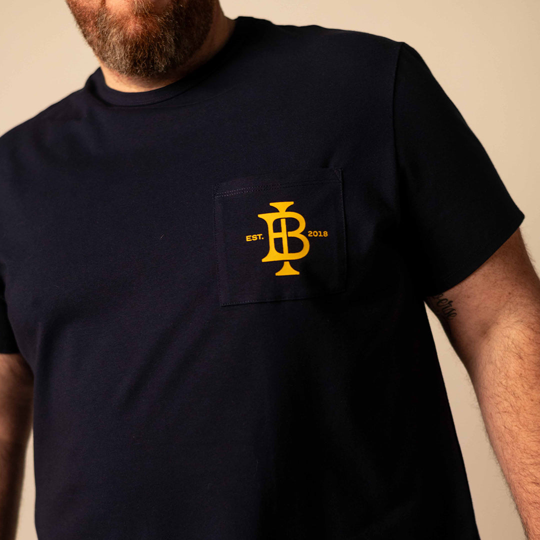 Owner's Club Pocket Tee - Navy