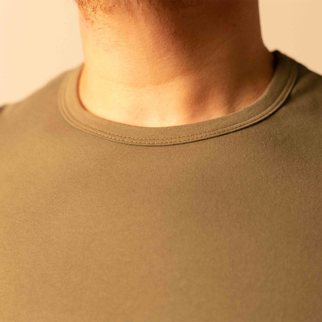 Scoop - T-Shirt - Sable Foncé