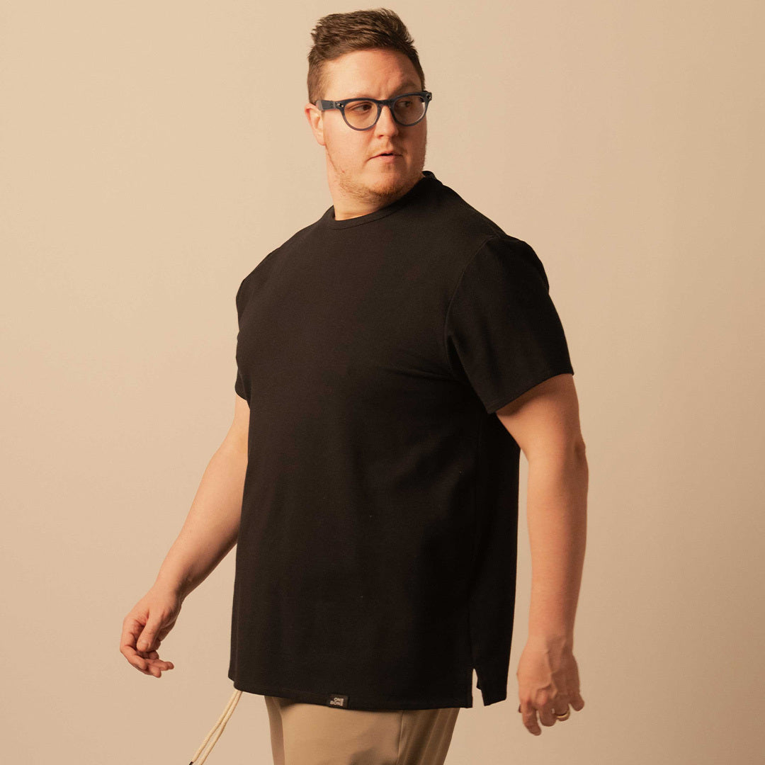 model-specs: Adam is 6'3 | 285 lbs | size 1