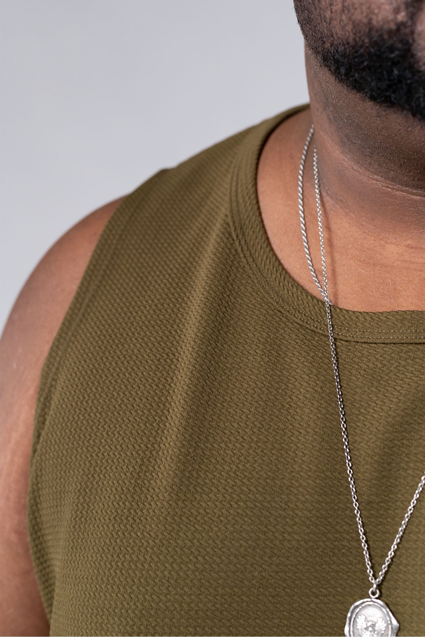 Michael Tank Top - Army Green
