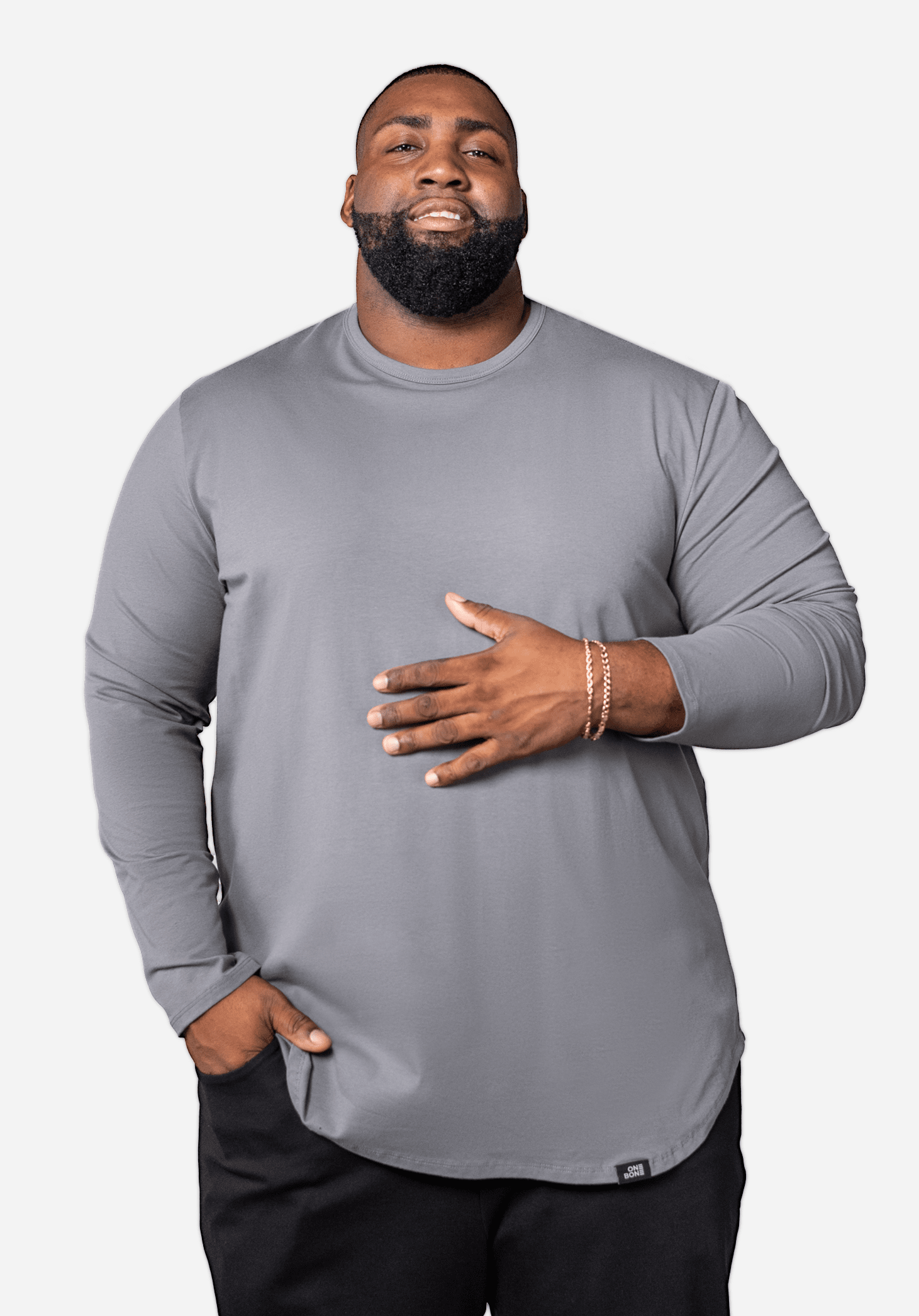 model-specs: Q is 6-4 | 350 lbs | Size 3