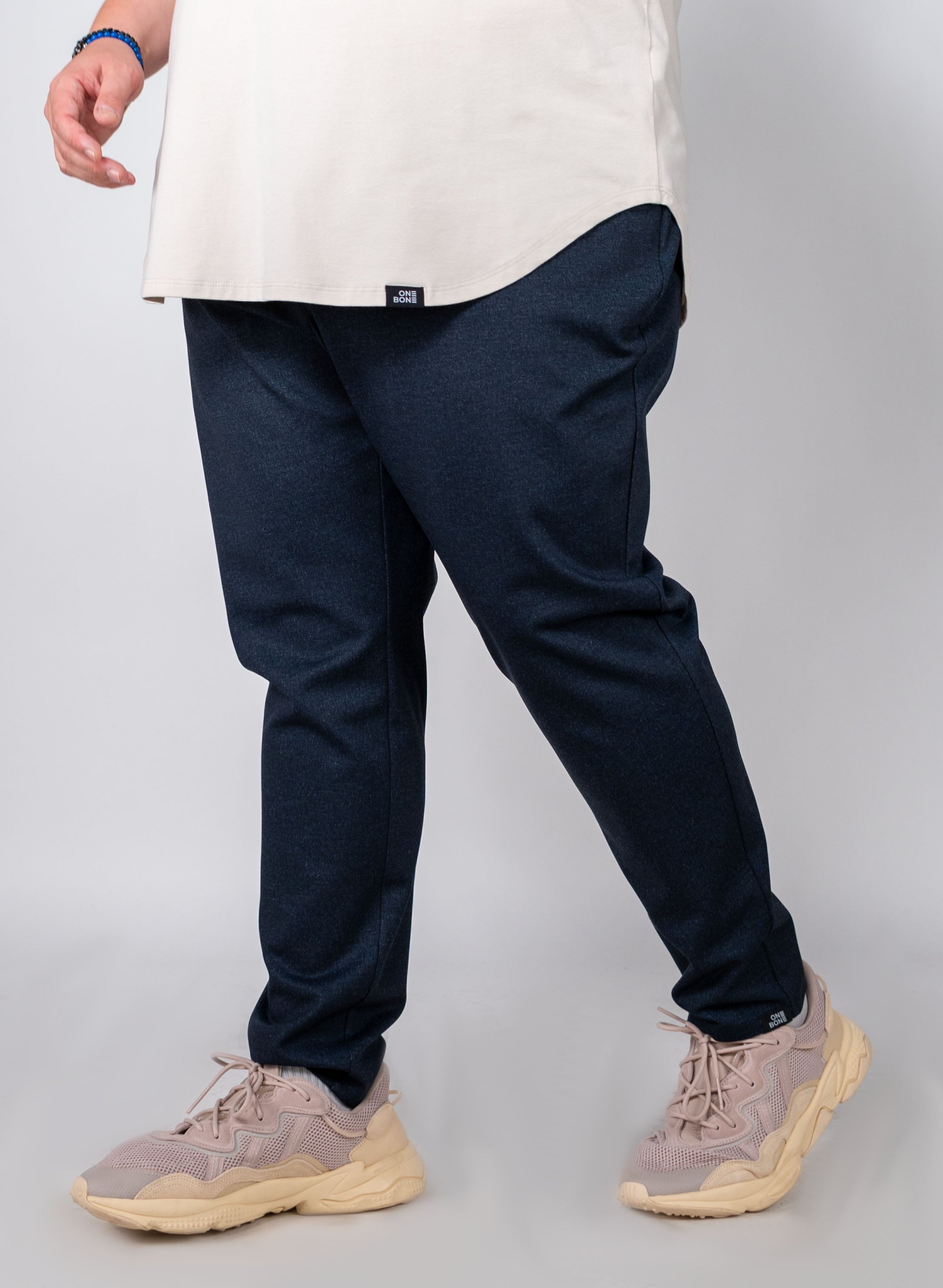 model-specs: Adam is 6-3 | 325 lbs | 42 waist | size 2