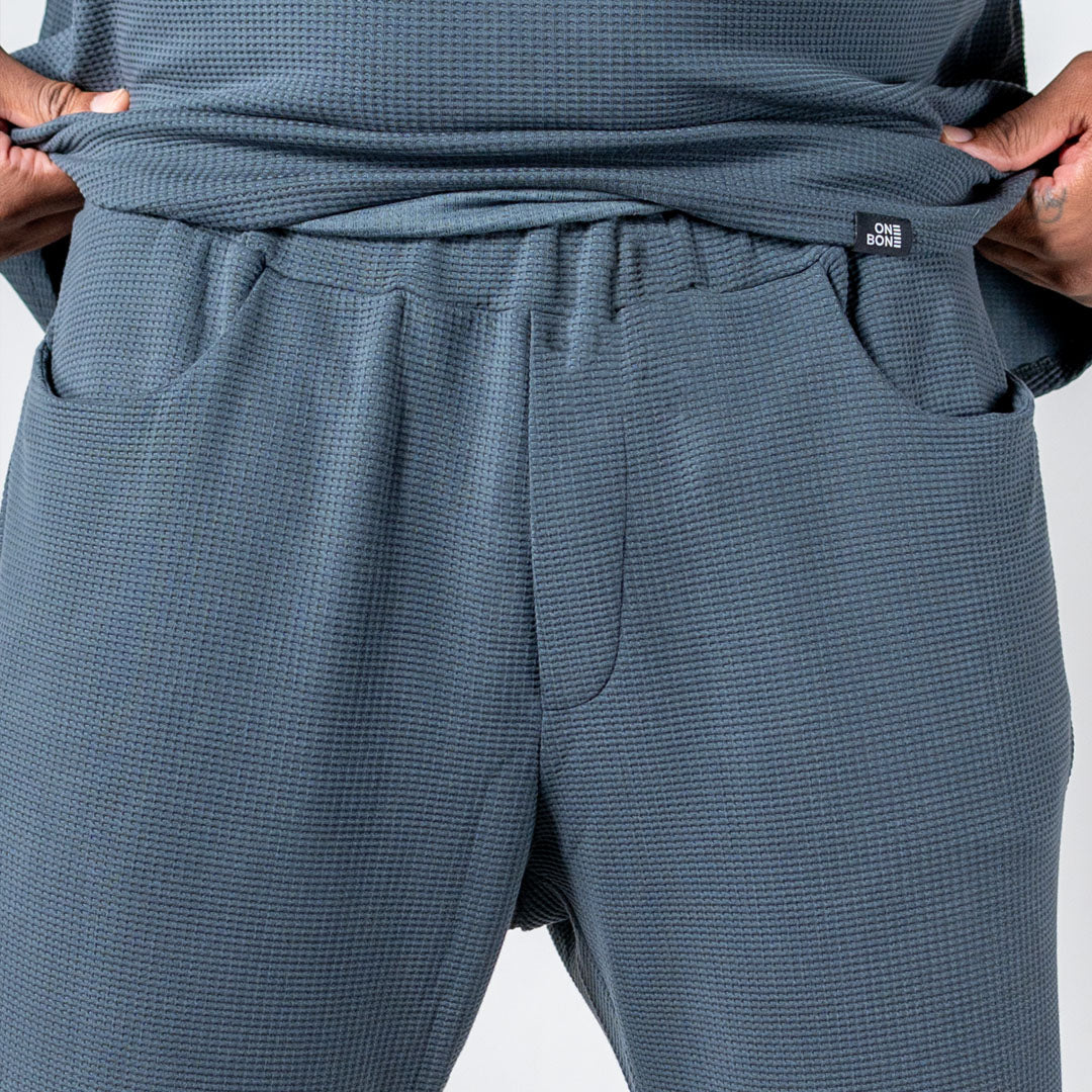 Waffle Pant - Urban Grey
