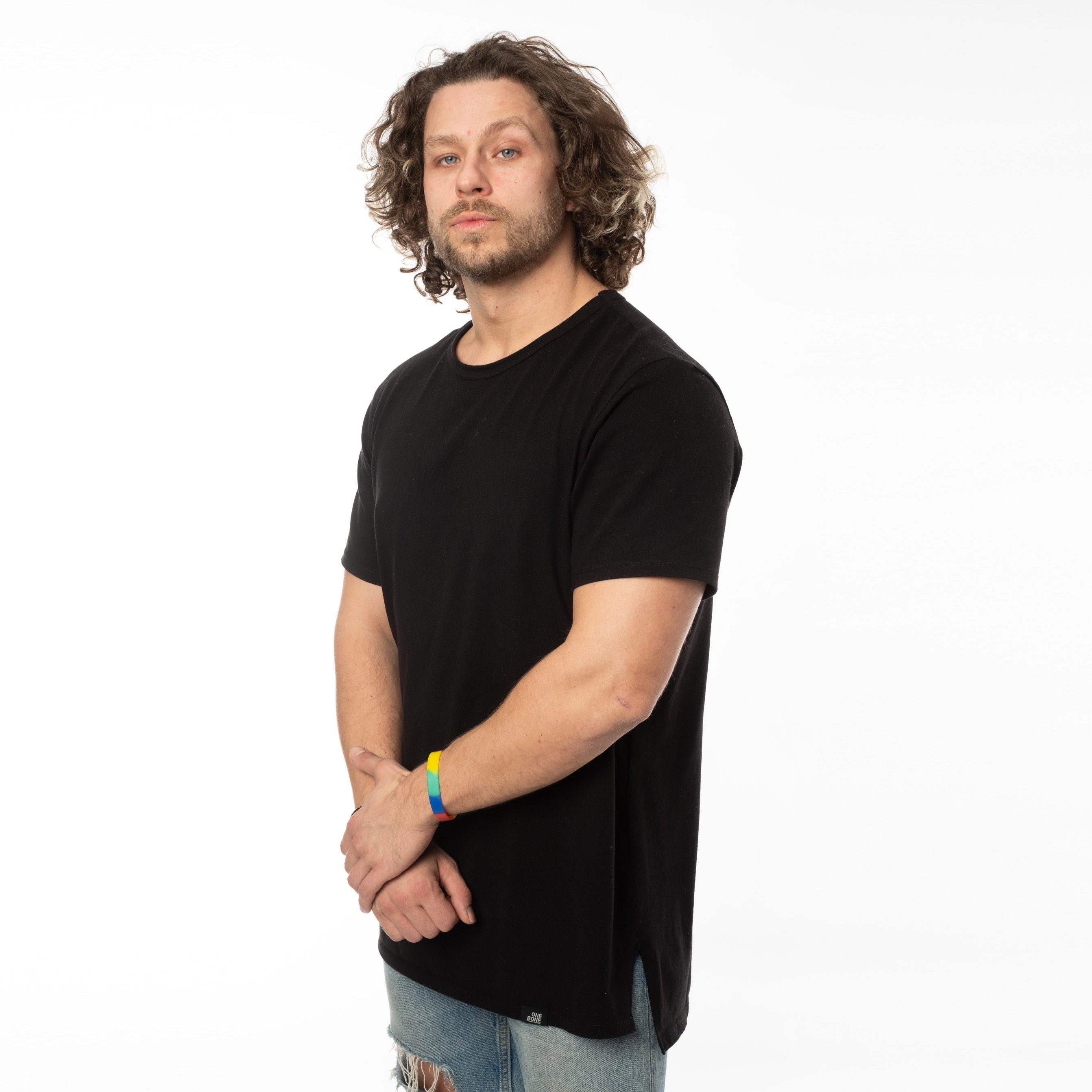 model-specs: Channing is 5-10 | 205 lbs | size -1