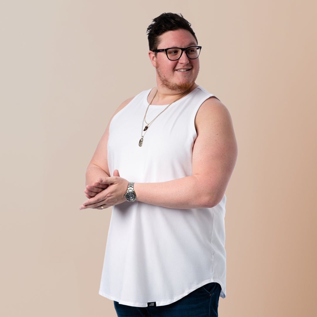 model-specs: Adam is 6-3 | 325 lbs | size 2