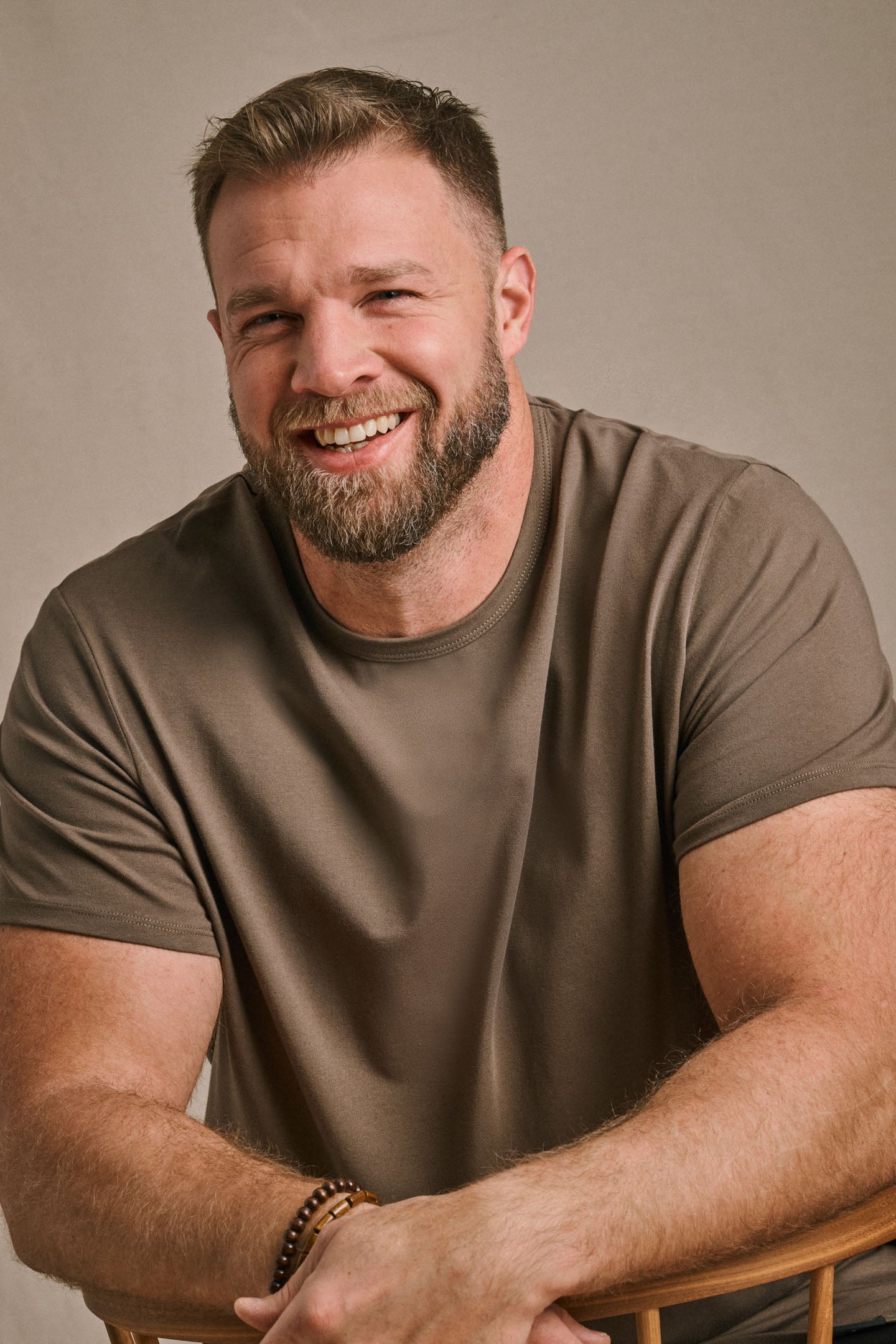 Scoop - T-Shirt - Brick Brown