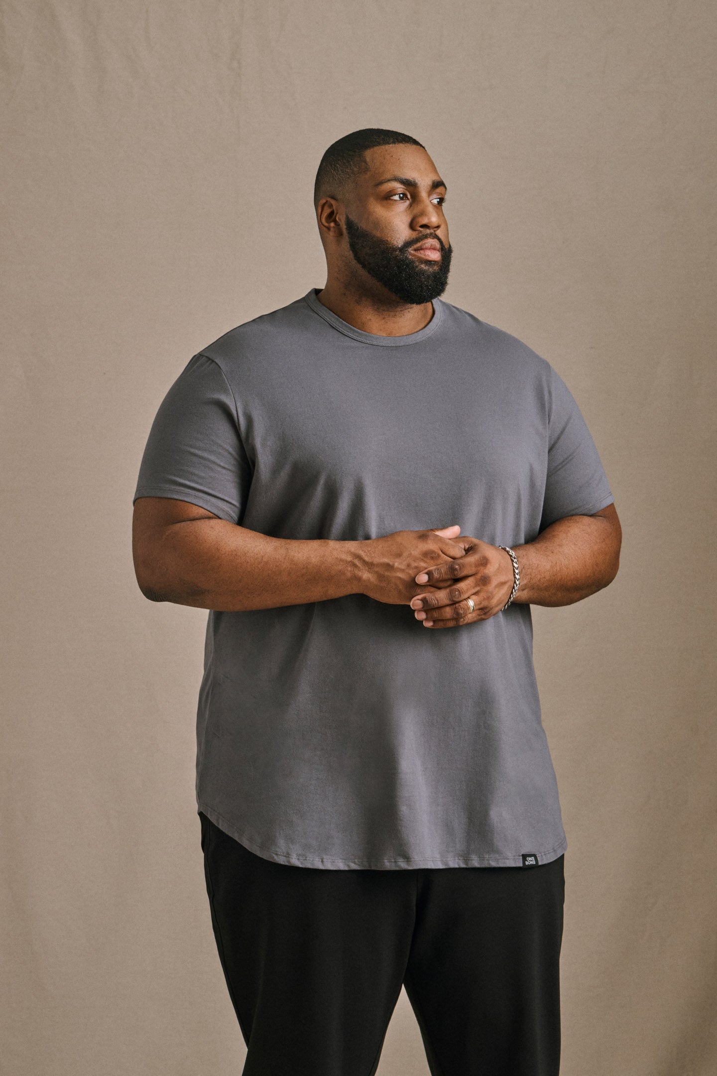 Scoop - T-Shirt - Midnight Grey