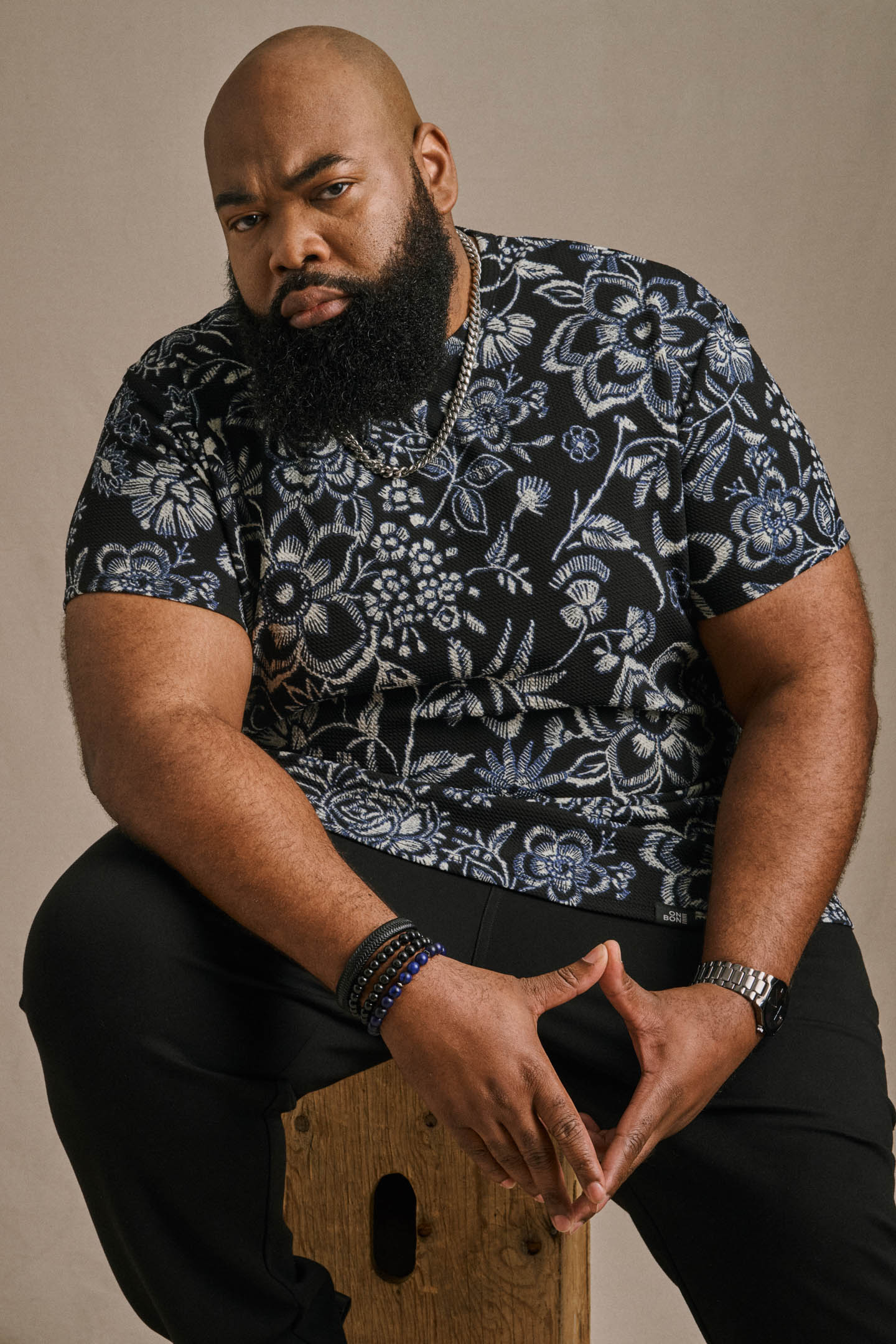 Bullet Tee - Midnight Floral