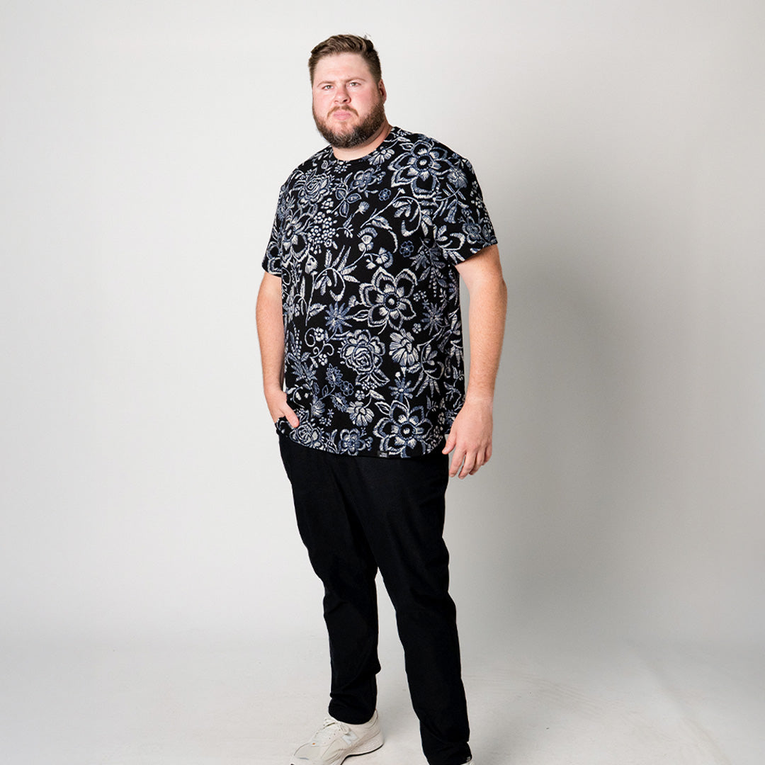 Bullet Tee - Midnight Floral