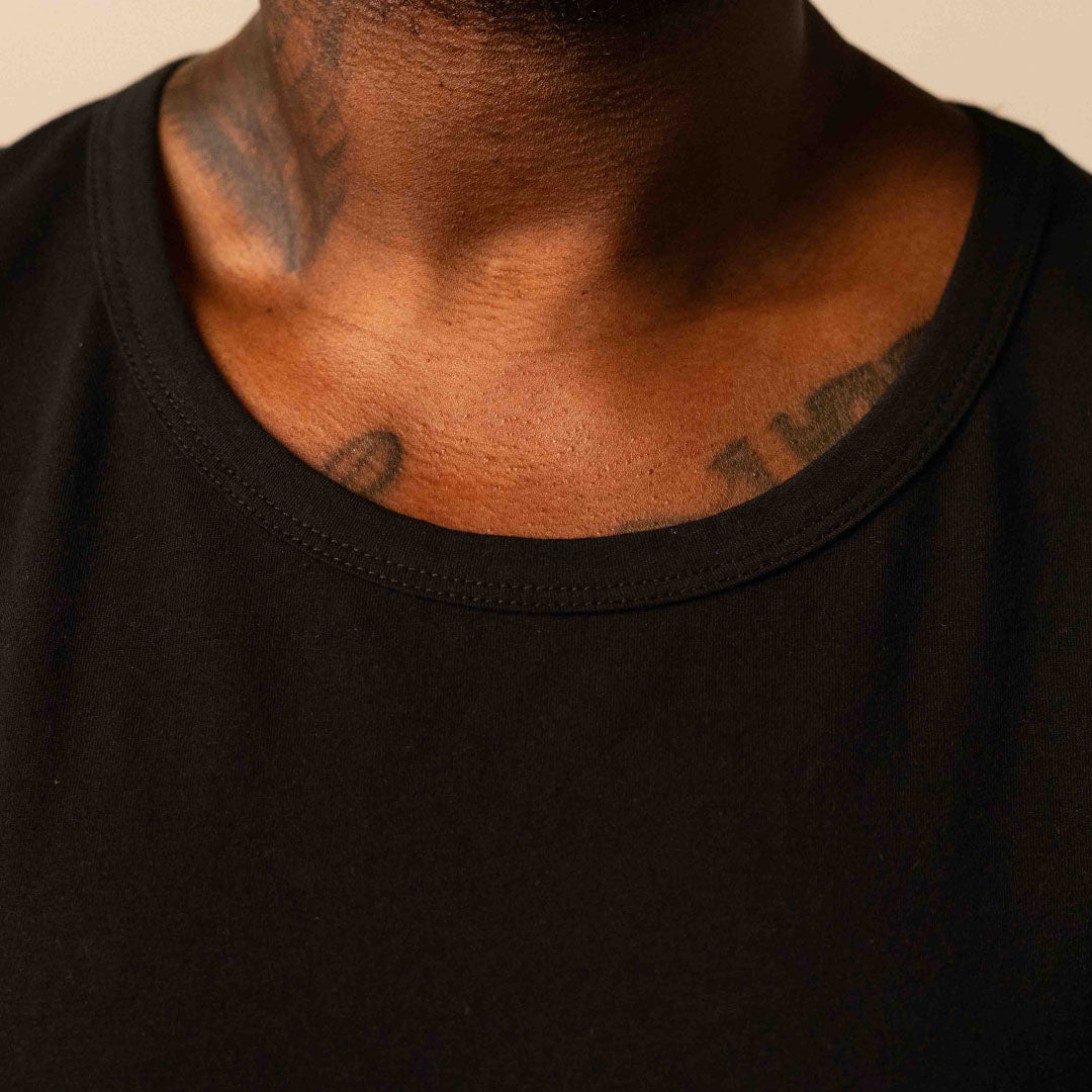 Tank Top - Mini Scoop - Black