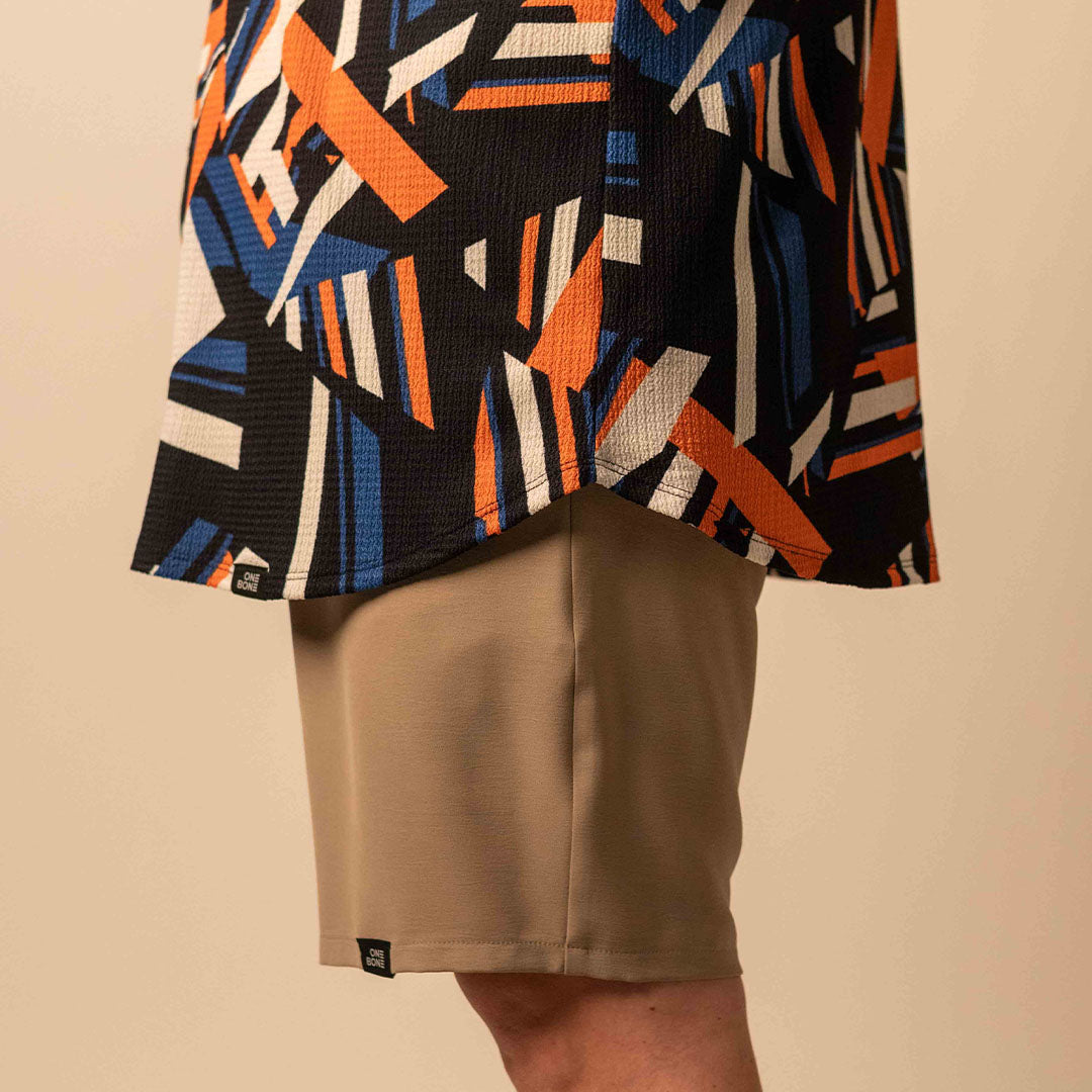 Yacht Shirt - 90s Geo Print