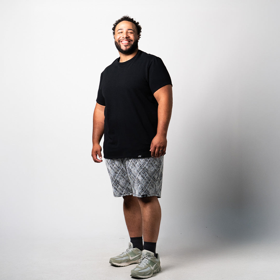 Jacquard Printed Shorts - Static