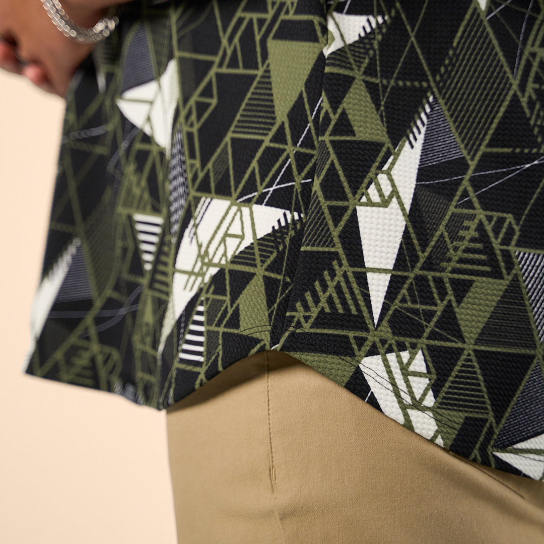 Bullet Tee - Dark Geo