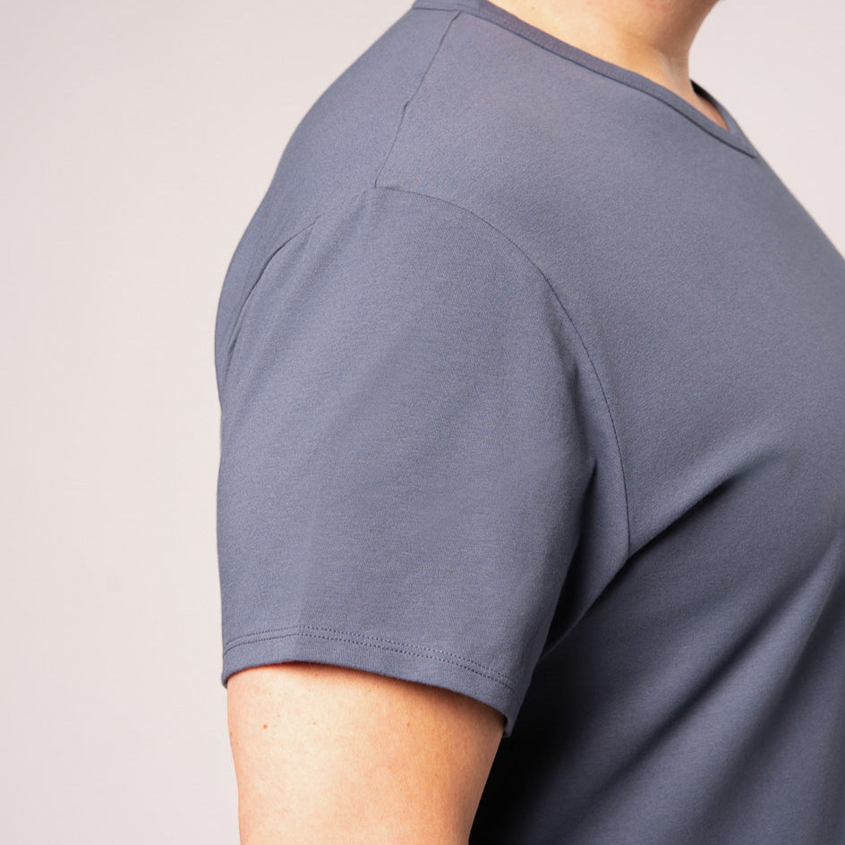 V-Neck - Evening Blue