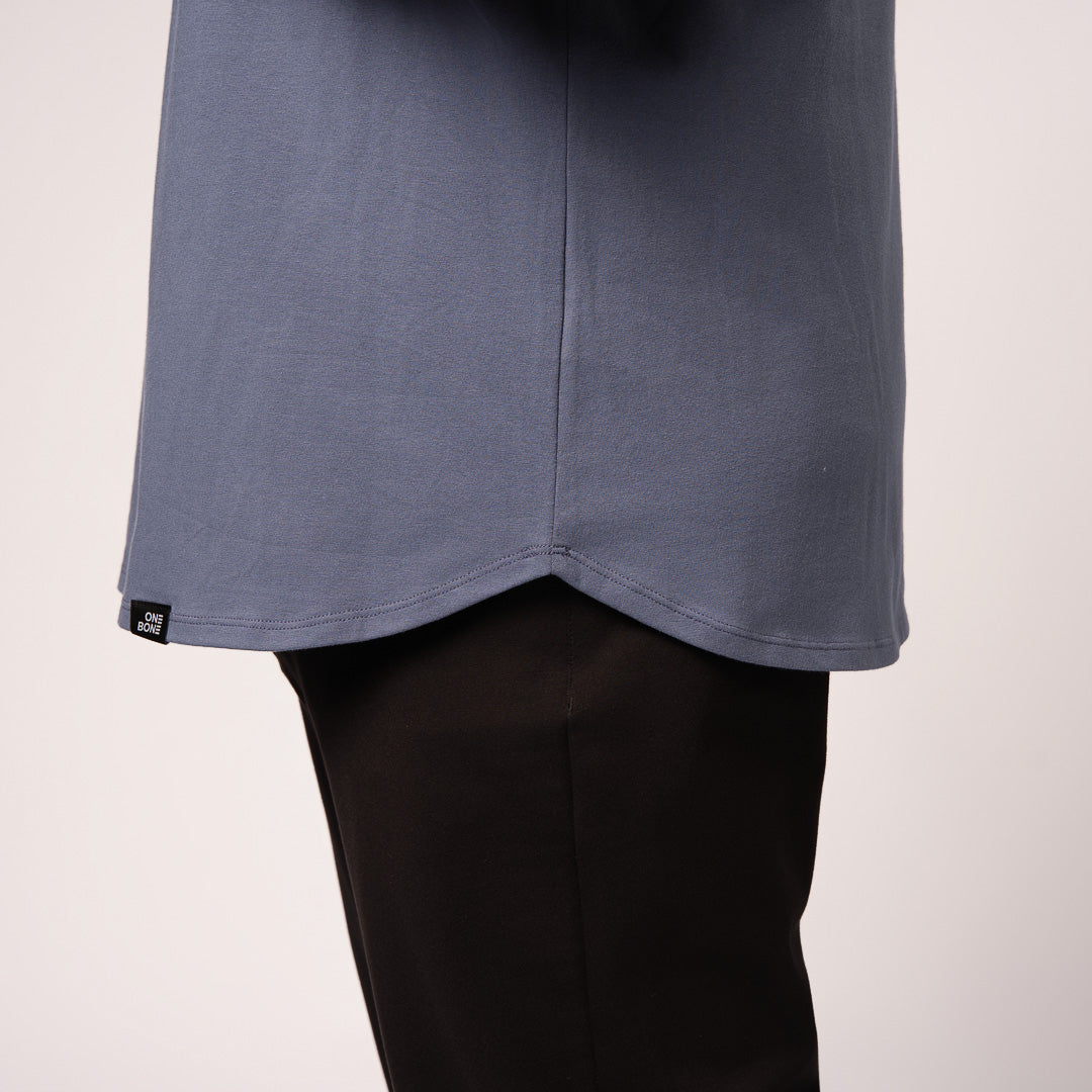V-Neck - Evening Blue