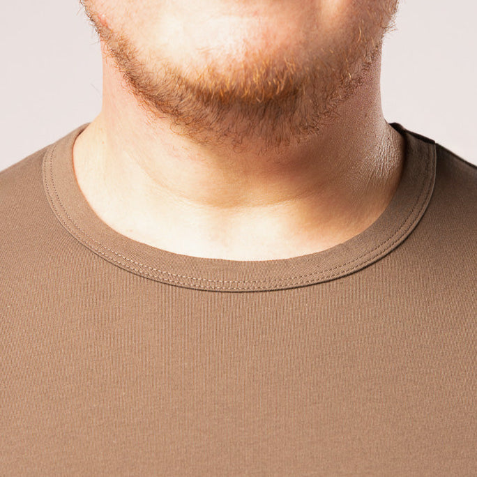 Scoop - T-Shirt - Brick Brown