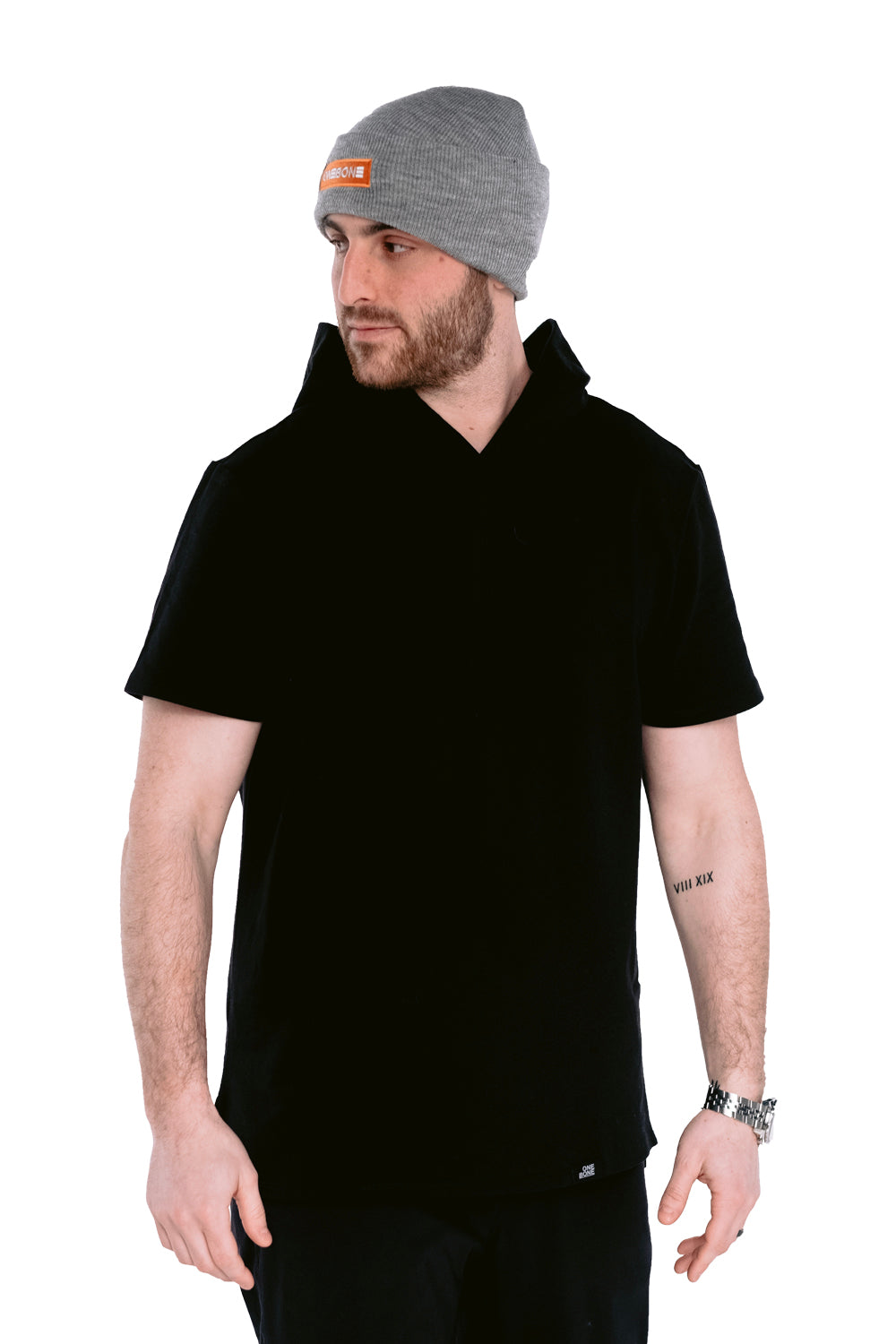 Sam (Short-Sleeve Hoodie) - One Bone (4322033860650)