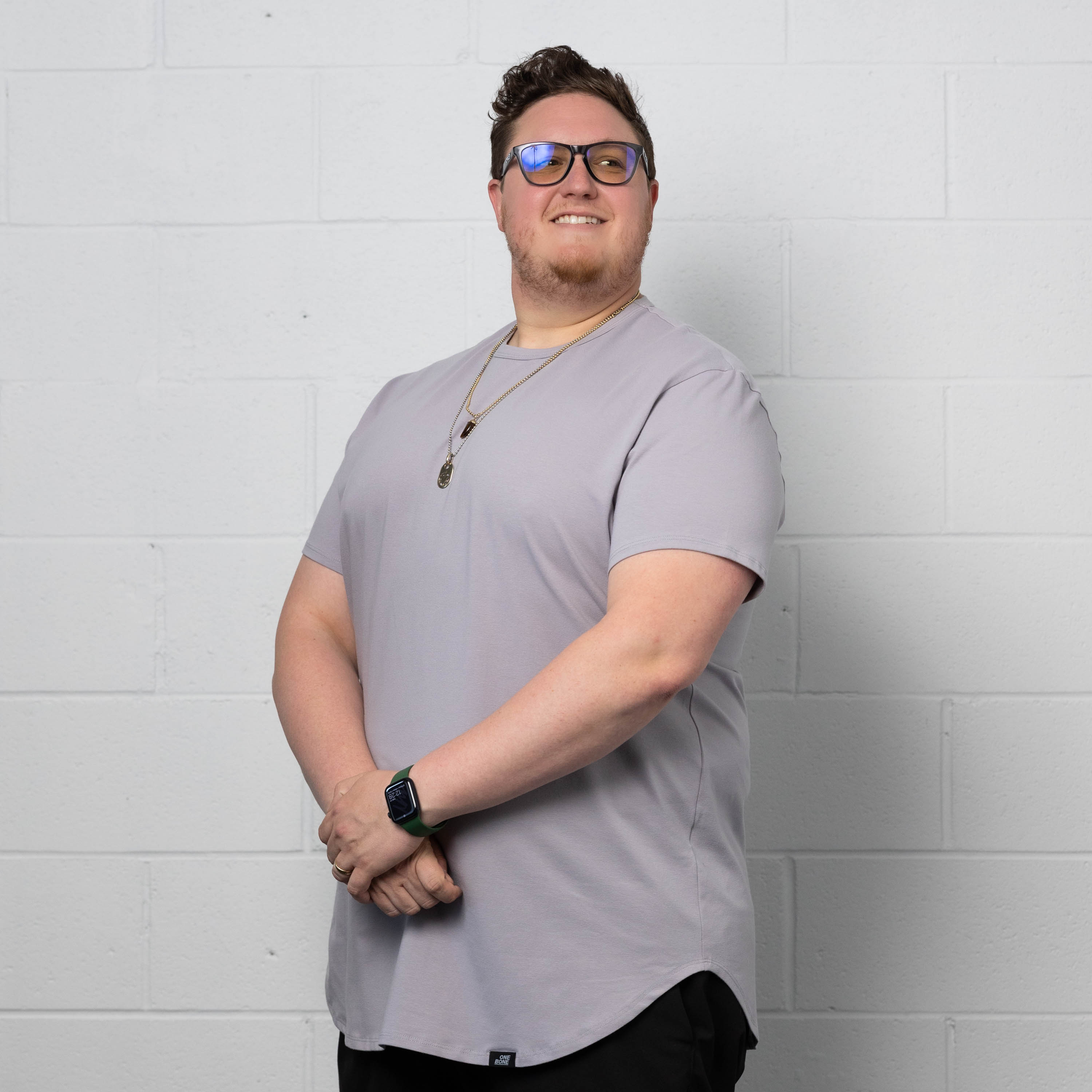 model-specs: Adam is 6’3 | 325 lbs | size 2