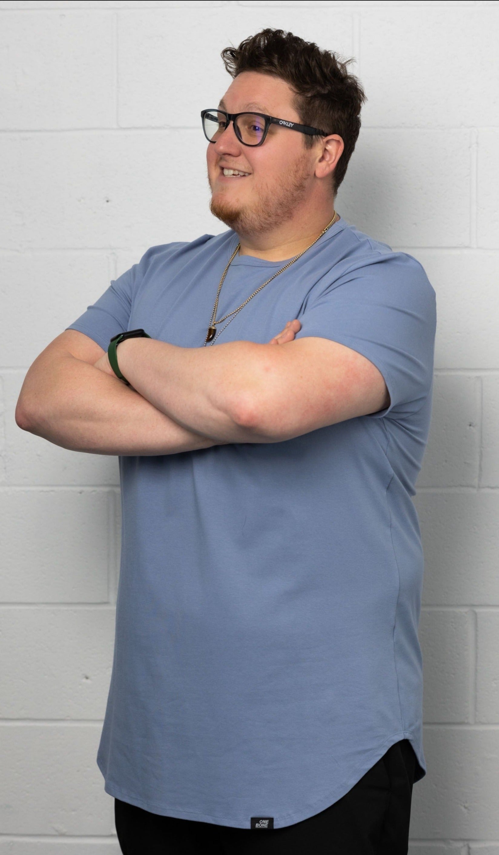 Scoop - T-Shirt - Stone Blue