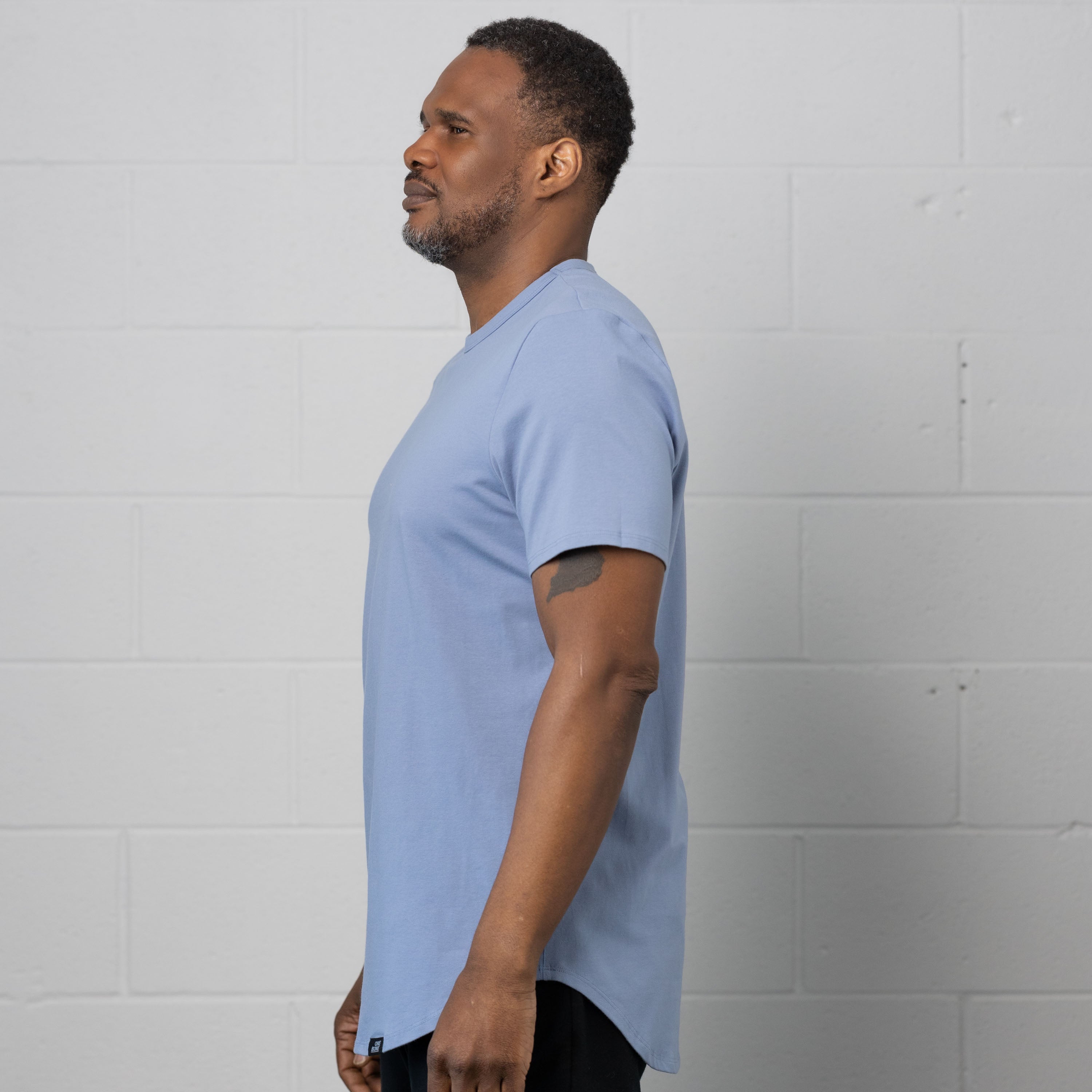 Scoop - T-Shirt - Stone Blue