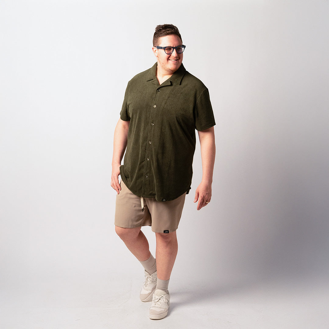 model-specs: Adam is 6'3 | 285 lbs | size 2