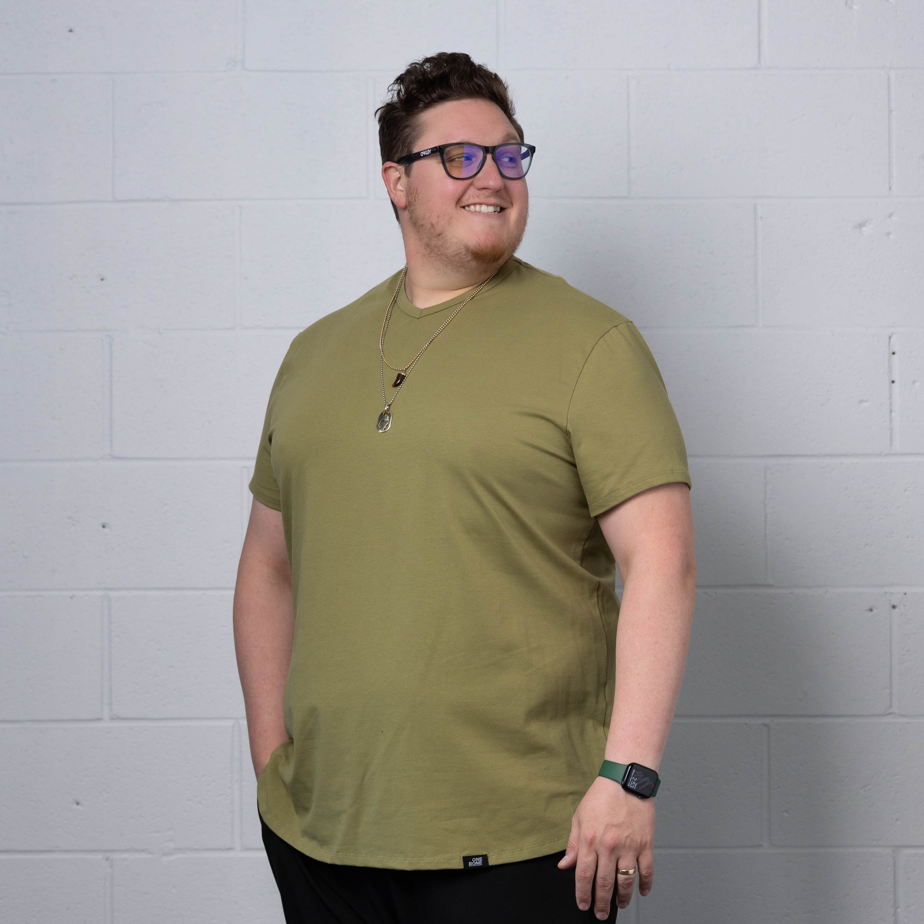 model-specs: Adam is 6’3 | 325 lbs | size 2