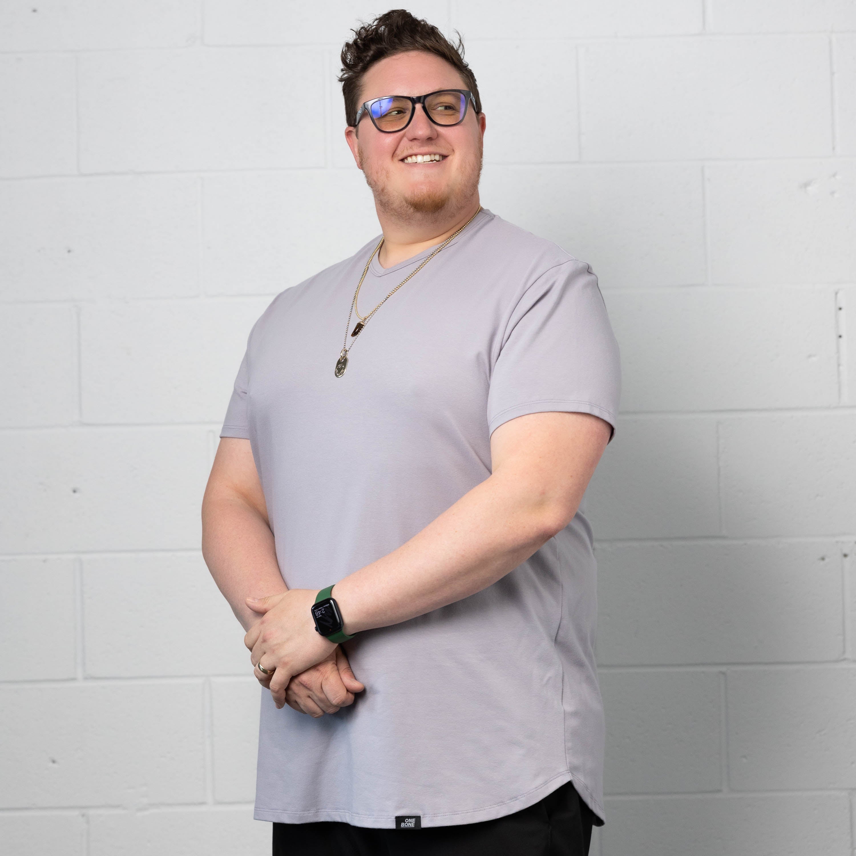 model-specs: Adam is 6-3 | 325 lbs | size 2