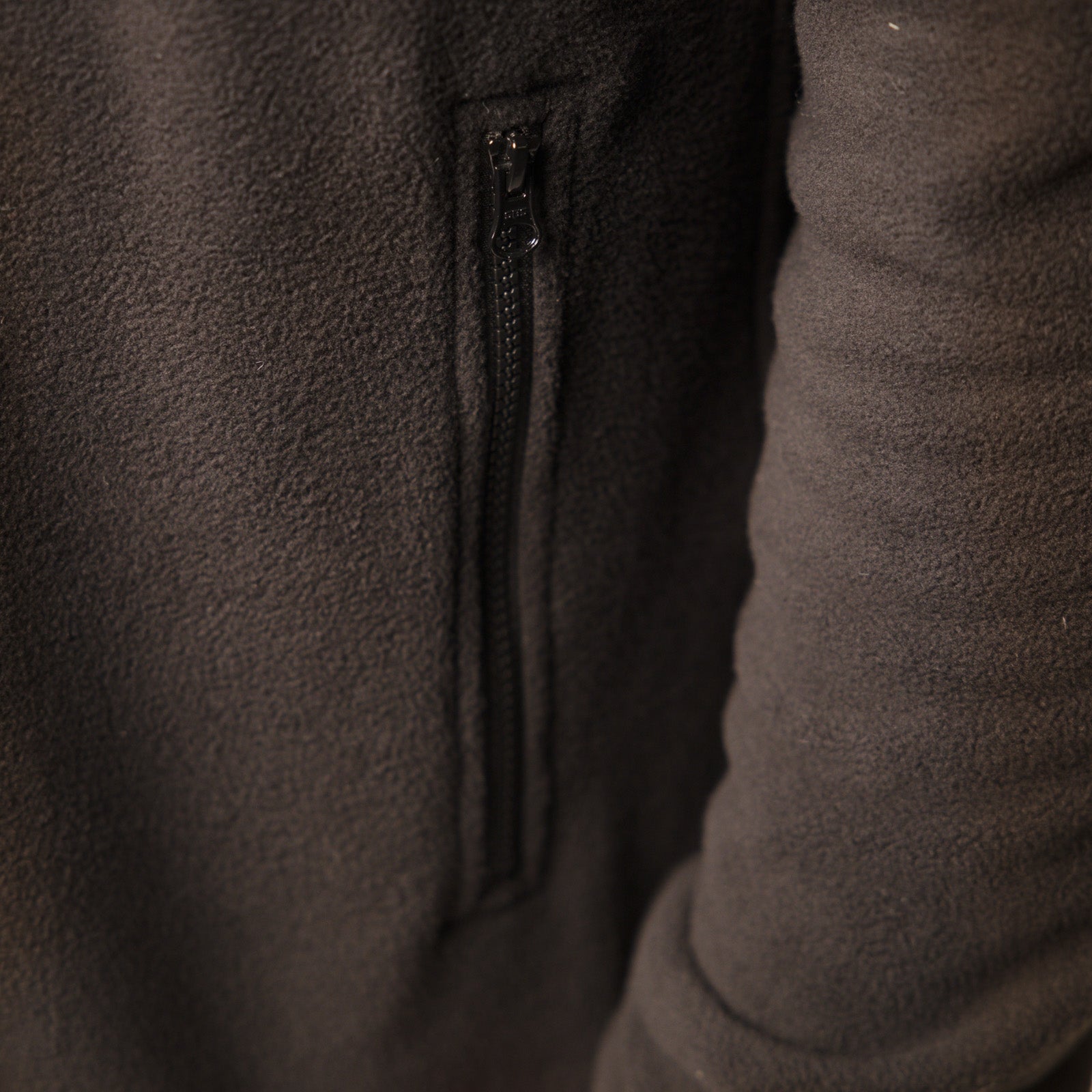 Veste entièrement zippée - Noir