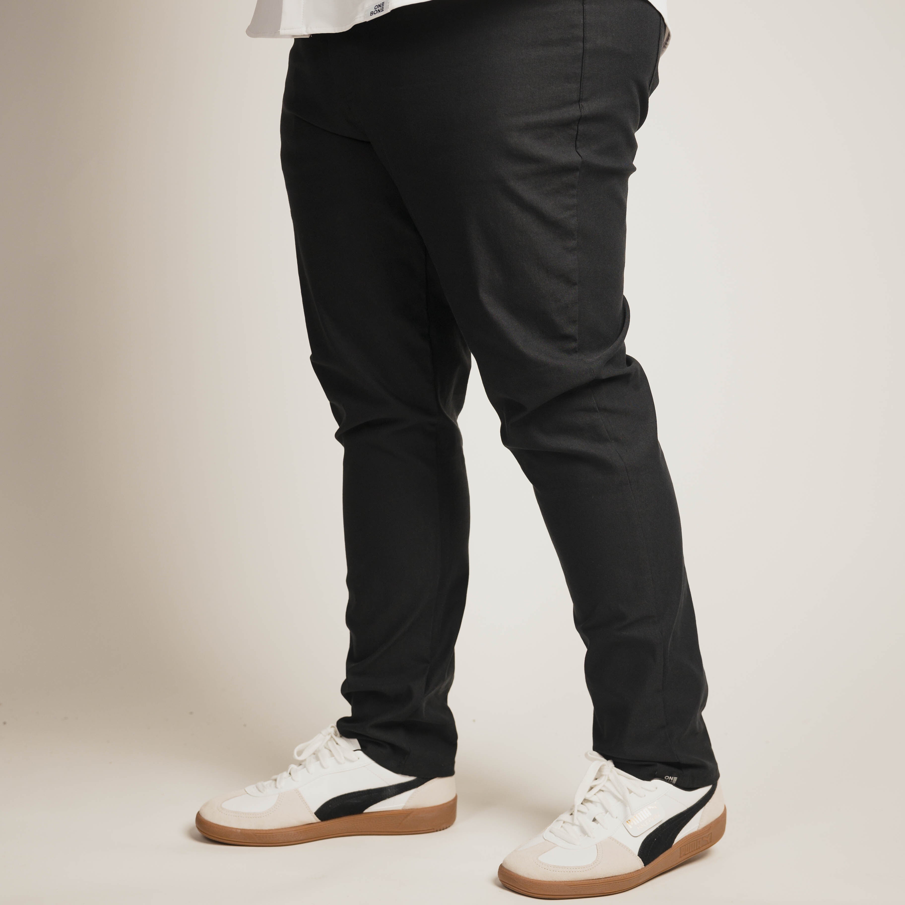 model-specs: Adam is 6-3 | 325 lbs | 42 waist | size D