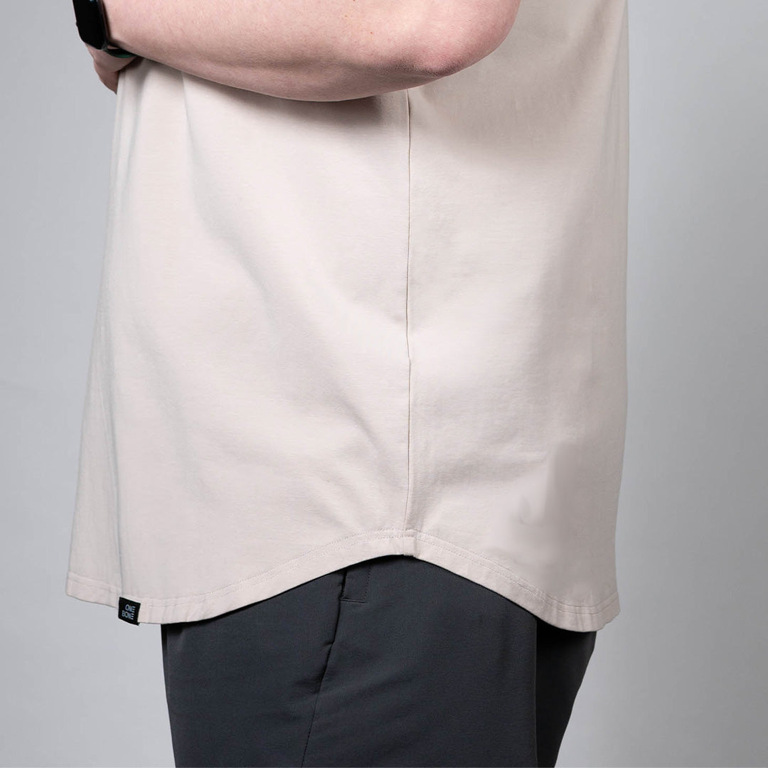 model-specs: length ensures full midsection coverage