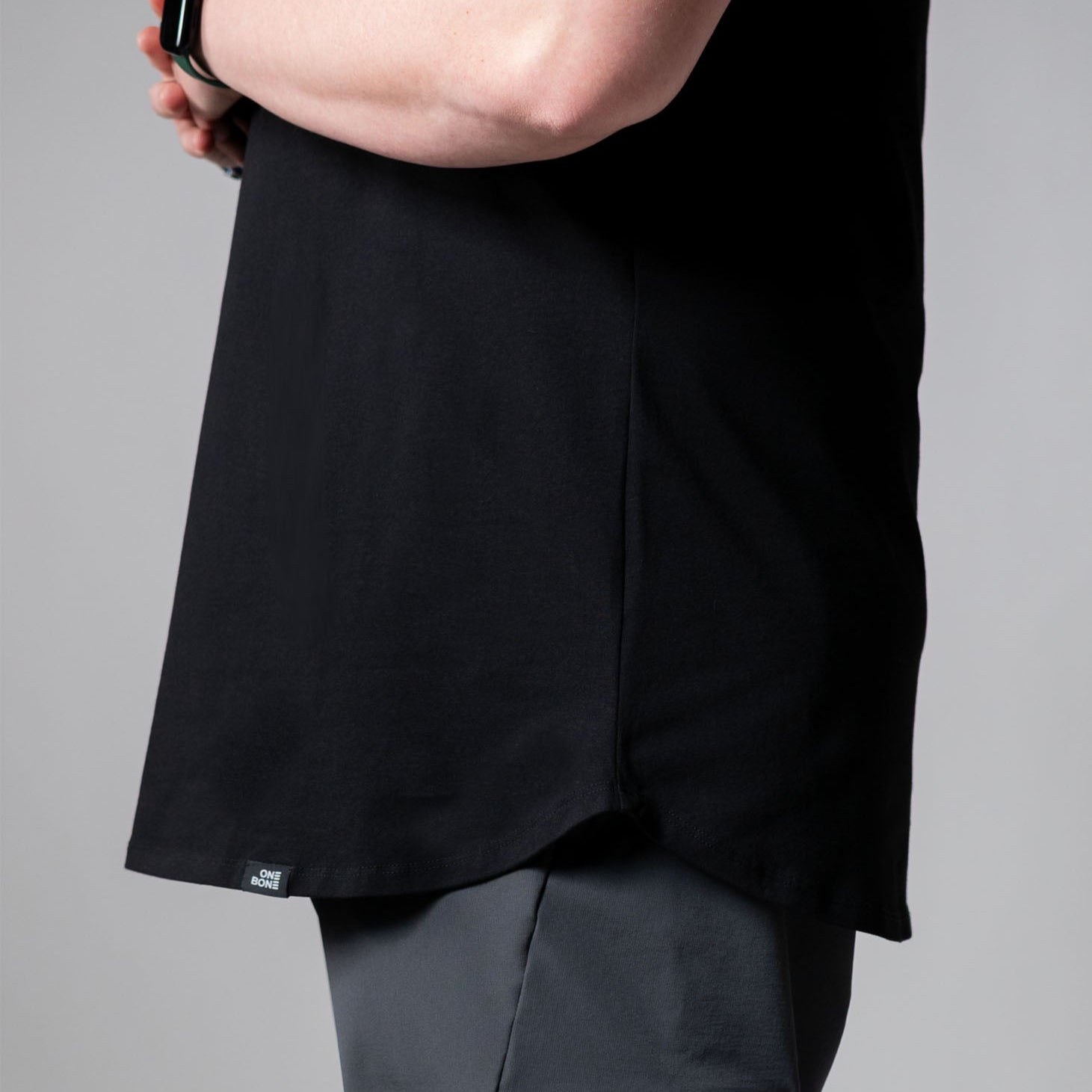 T-shirt à poche – Noir