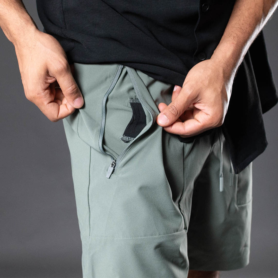 Everywear Short V2 - Fade Green