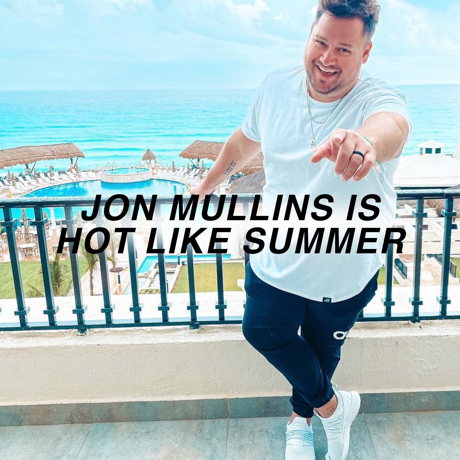 Jon Mullins is Hot Like Summer in ONE BONE!