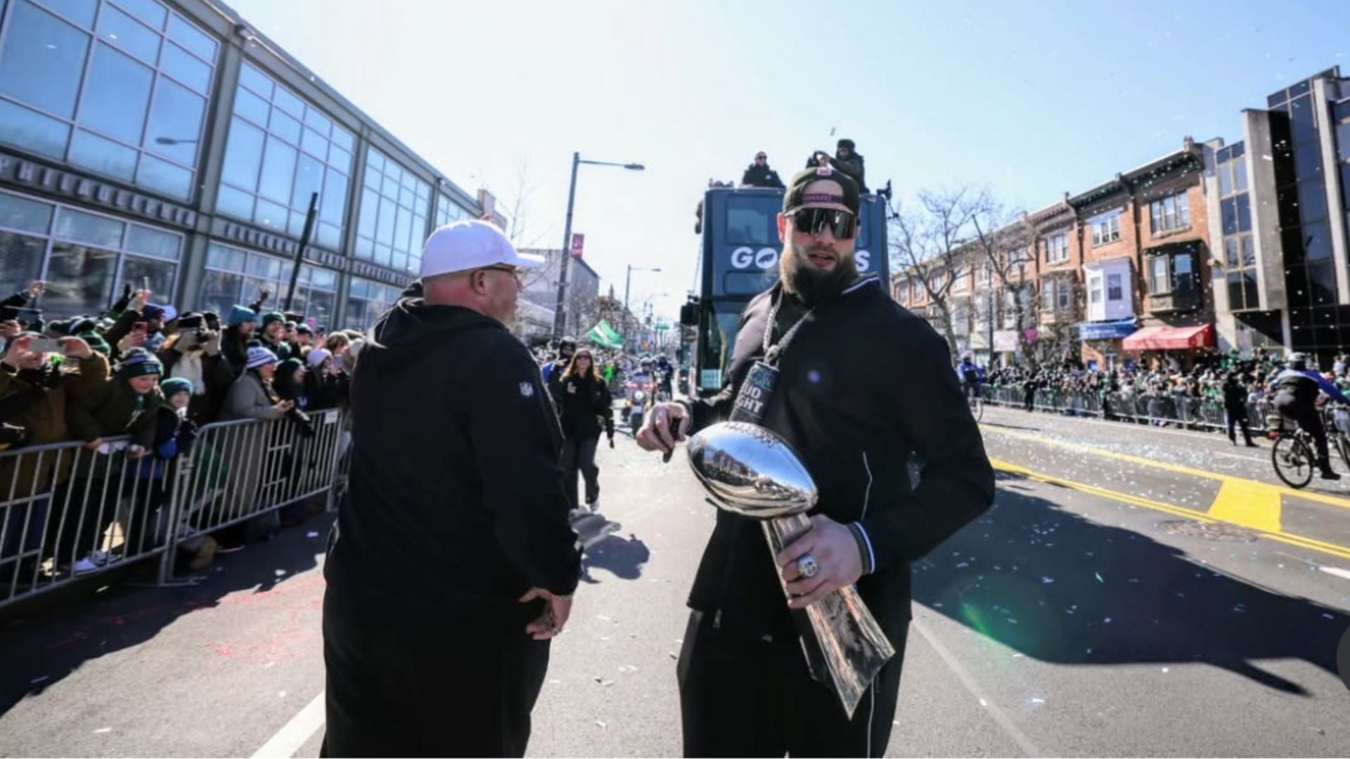 Lane Johnson Lost His Luggage for the Super Bowl—But ONE BONE Had Him Covered