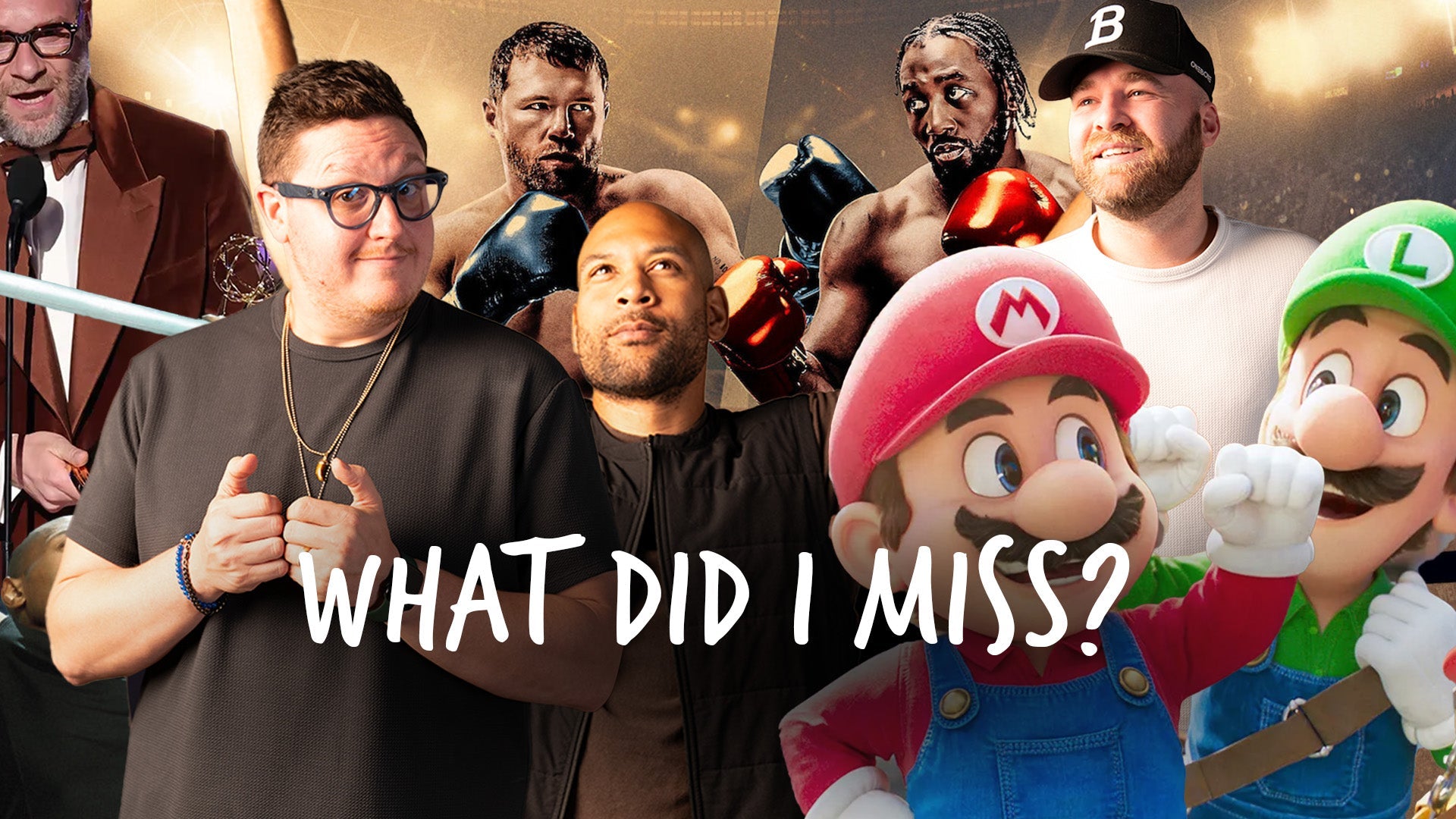 Mario turns 40, Crawford vs Canelo & the Emmy's Round up