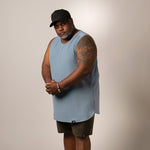 model-specs: Tristan is 5'8" | 270 lbs | Size 2
