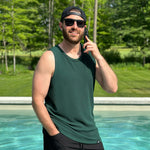 model-specs: Sam is 6'0" | 185 lbs | Size -1