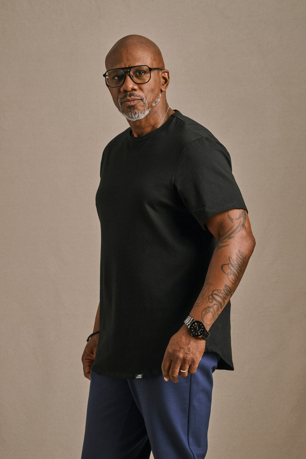Scoop - T-Shirt - Black