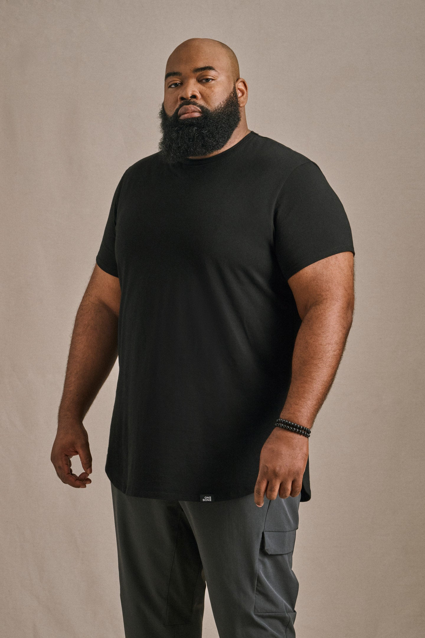 Scoop - T-Shirt - Black