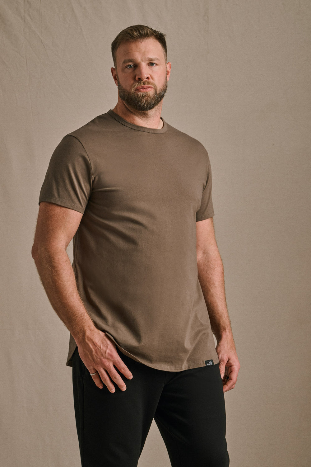 Scoop - T-Shirt - Brick Brown
