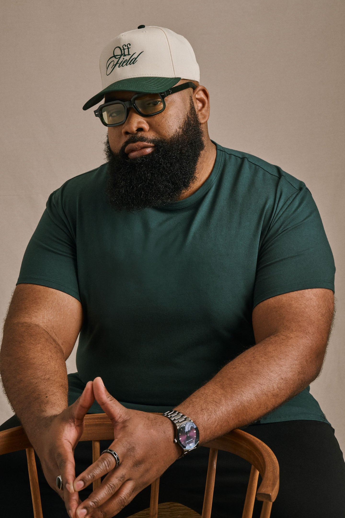 Scoop - T-Shirt - Carbon Green