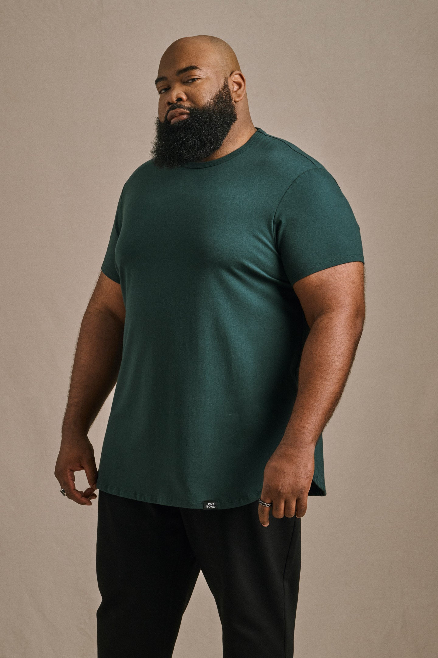 Scoop - T-Shirt - Carbon Green