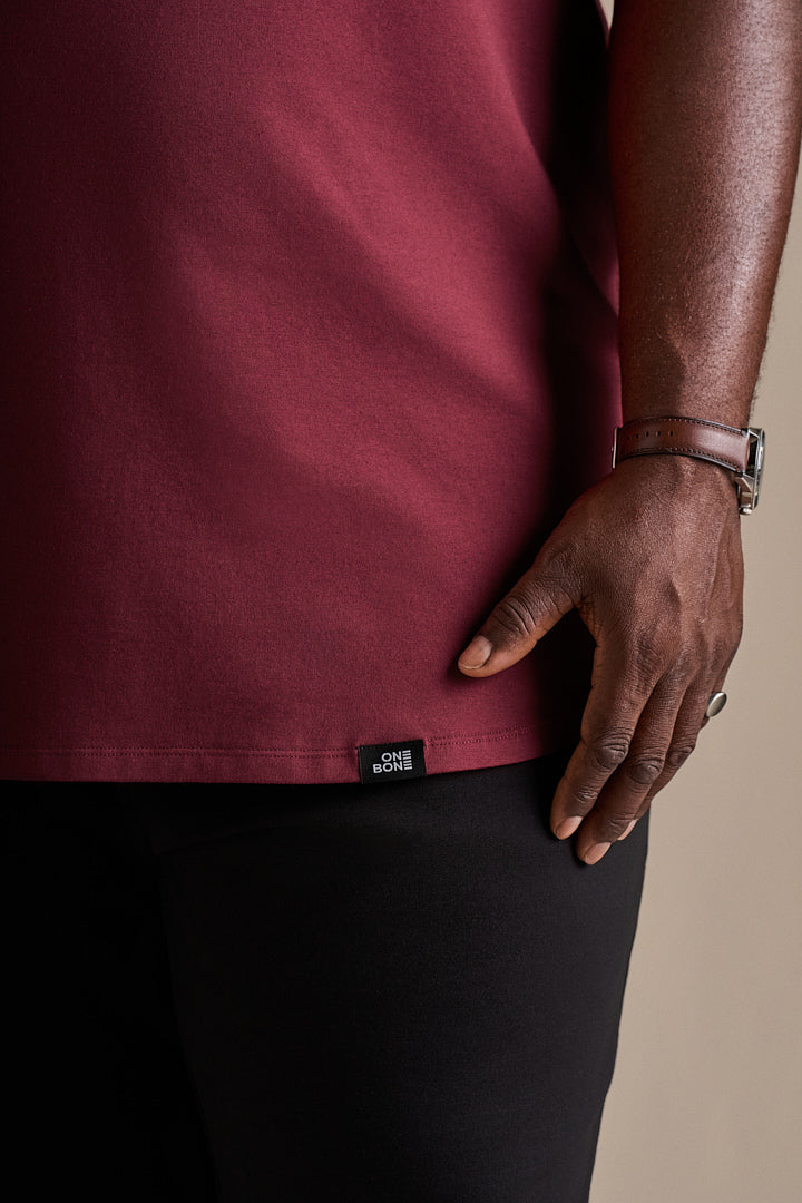 Scoop - T-Shirt - Crimson Red