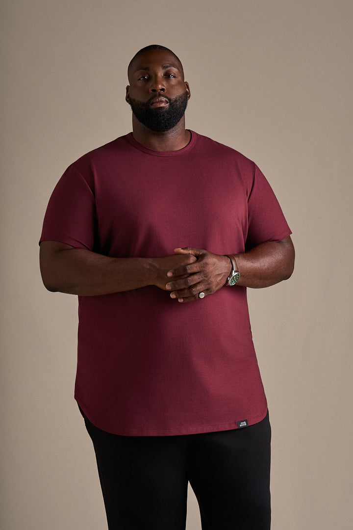 Scoop - T-Shirt - Crimson Red