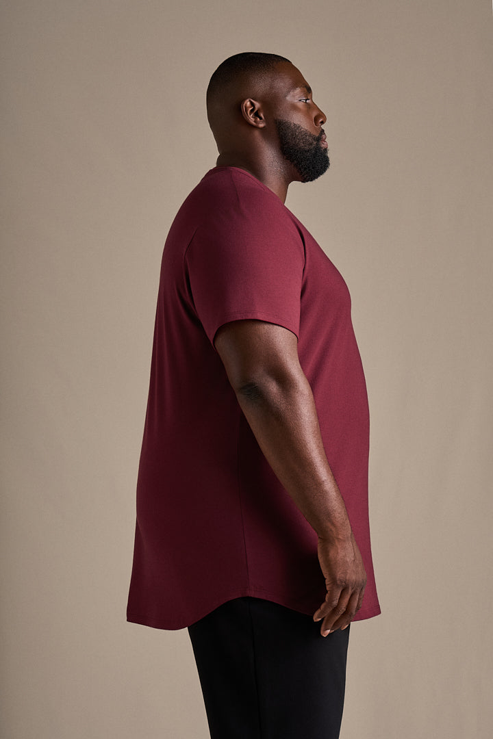 Scoop - T-Shirt - Crimson Red