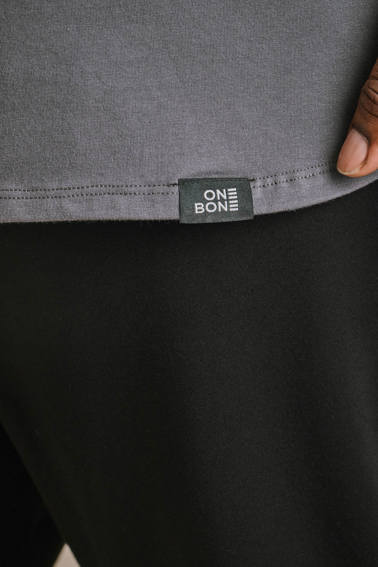 Scoop - T-Shirt - Midnight Grey