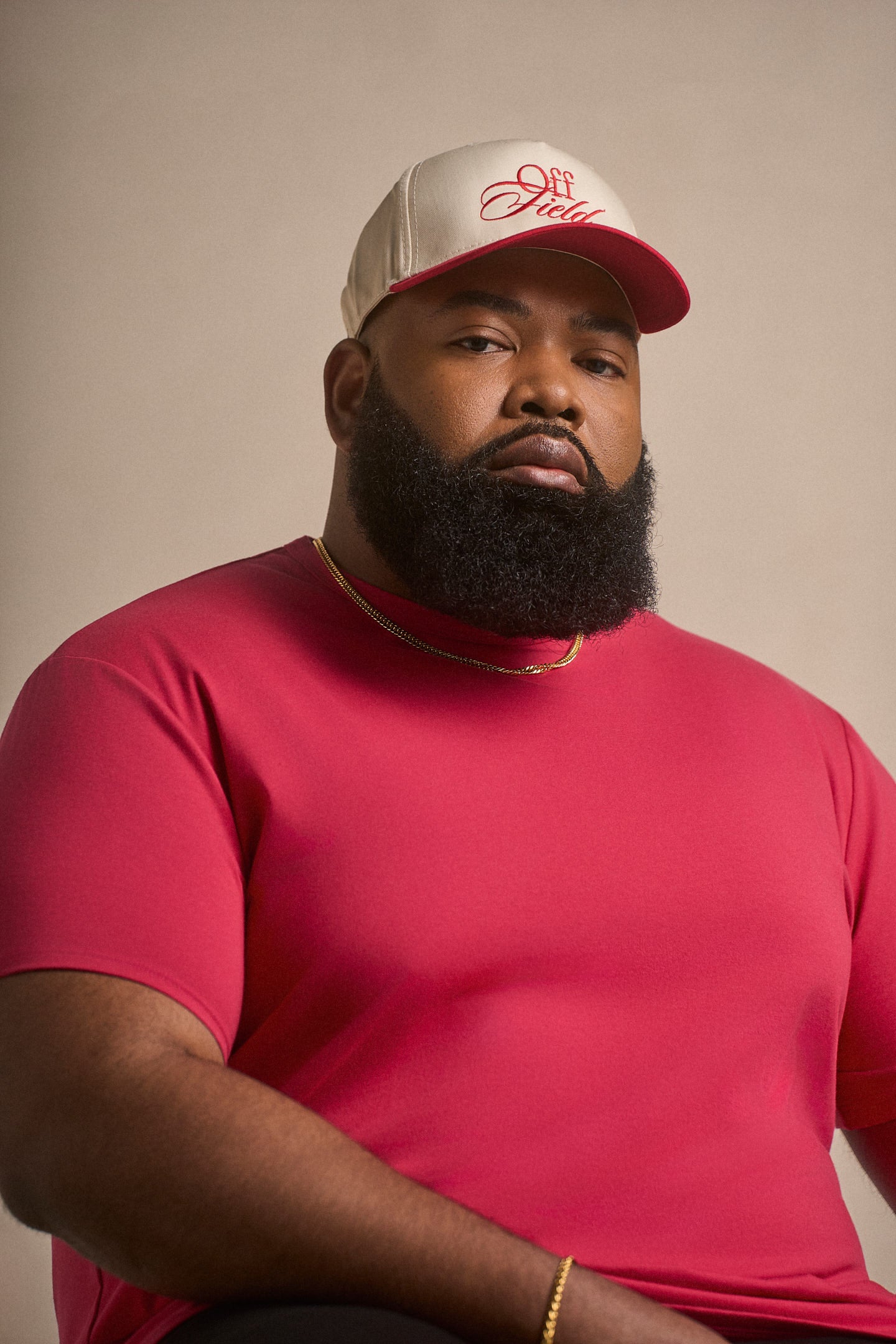 Split Hem Cotton 95/5 - Solo Red