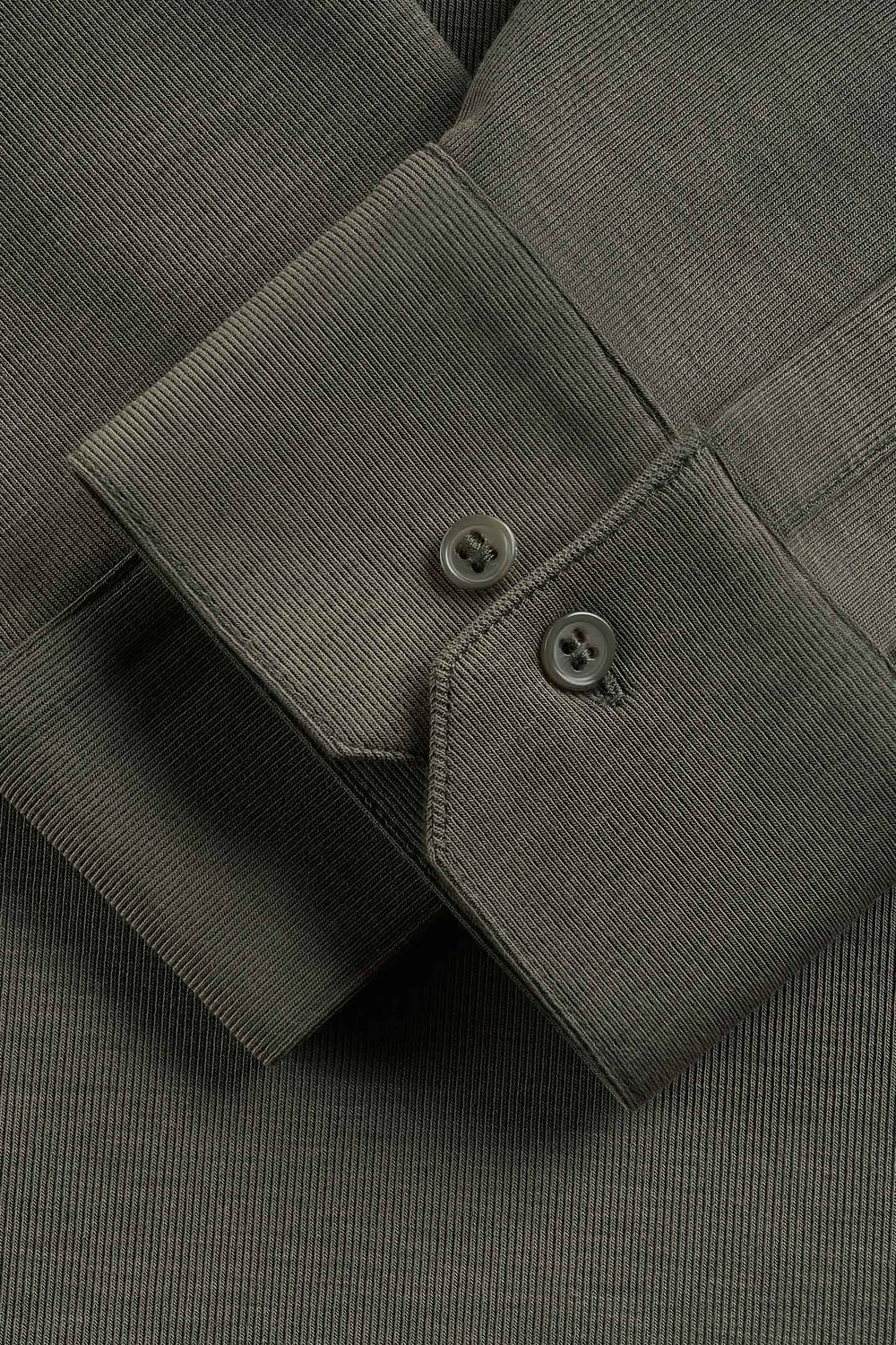 Stretch Knit Dress Shirt - Canyon Green