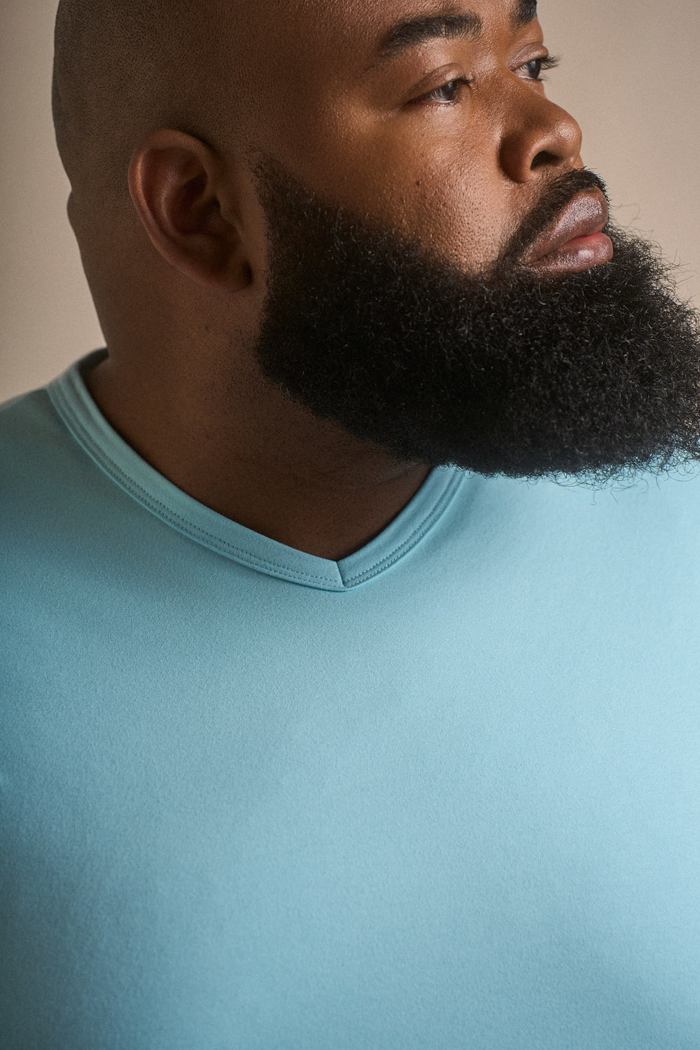 V-Neck - Sky Blue